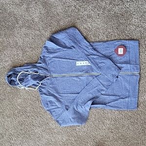 BRAND NEW SO Juniors lightweight zippered hooded sweatshirt